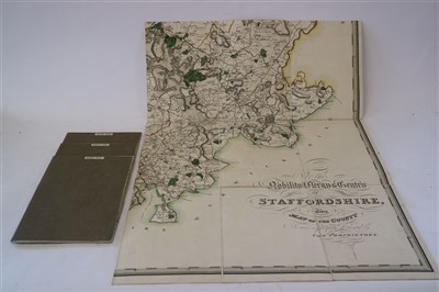 Lot 71 - GREENWOOD, C, Map of the County of Stafford,...