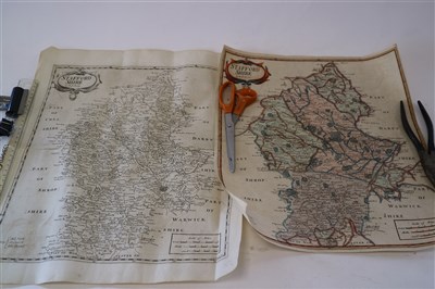 Lot 76 - MAPS OF STAFFORDSHIRE by Morden 1695, Pigot...