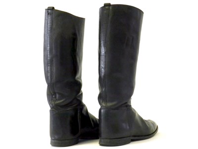 Lot 314 - German Army WW2 leather 'Jack Boots'