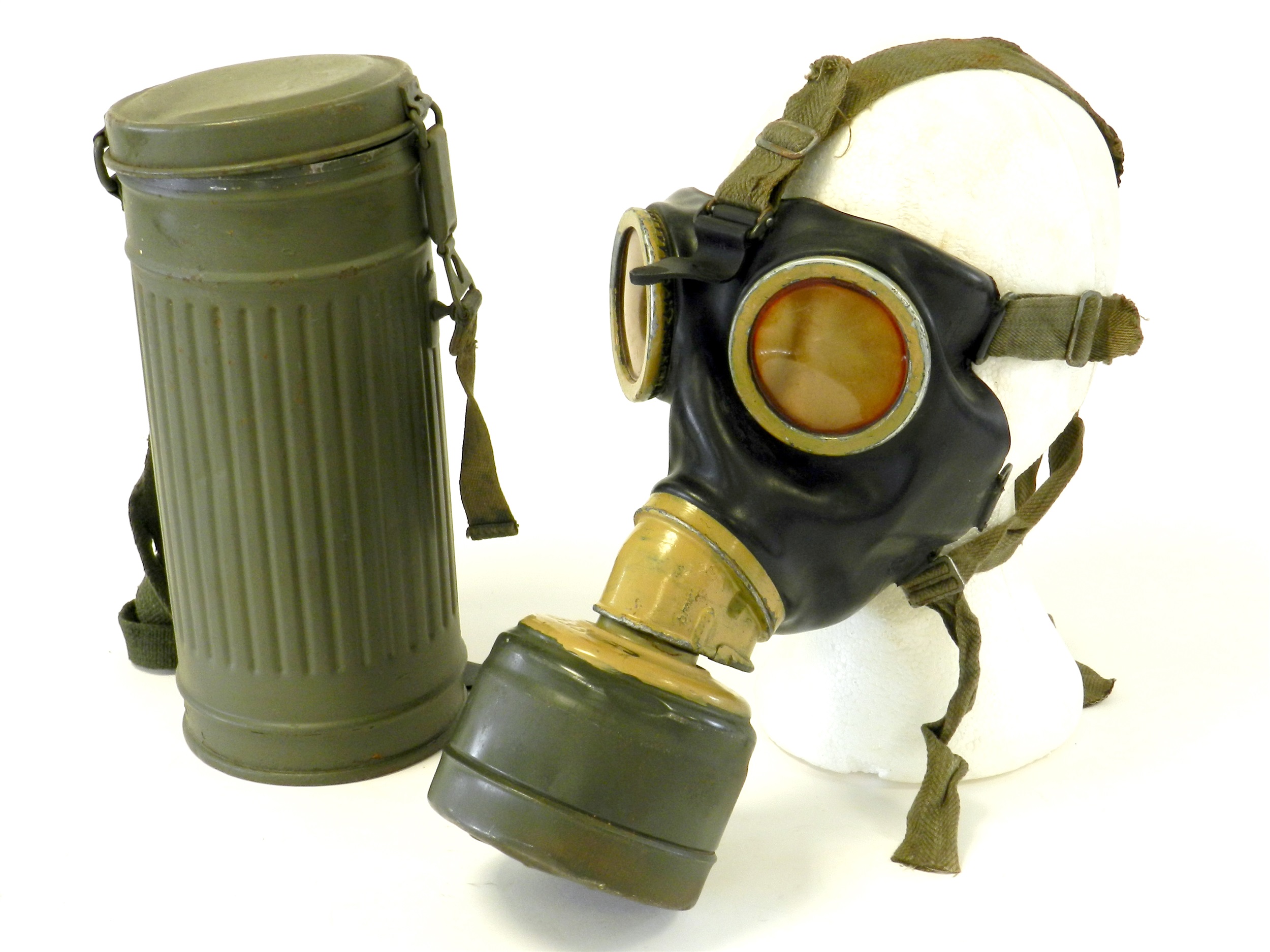 Ww2 German Gas Mask Canister
