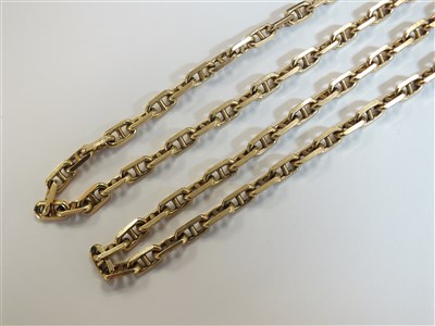 Lot 78 - A 9ct gold chain