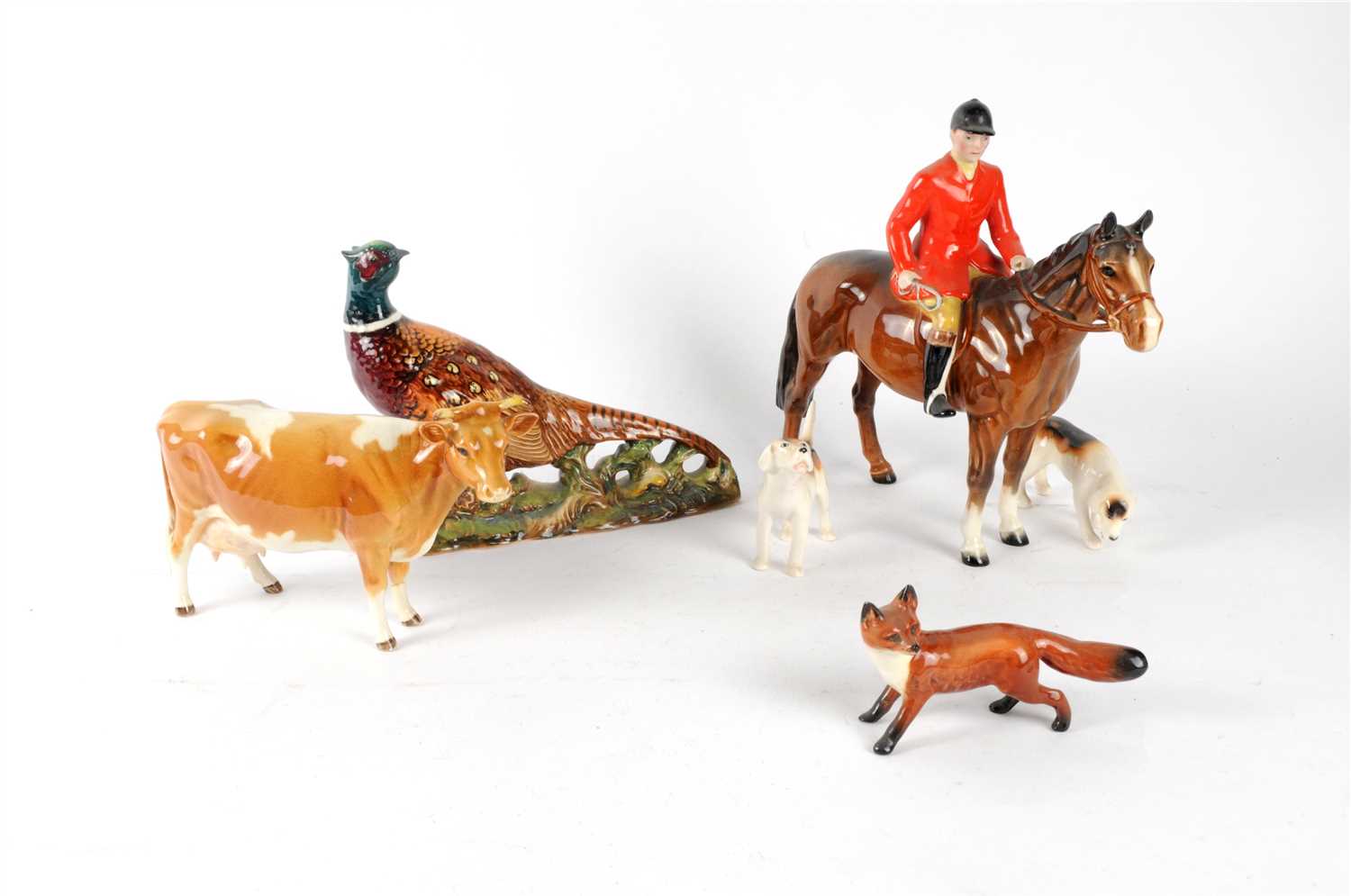 Lot 501 - A collection of Beswick animals