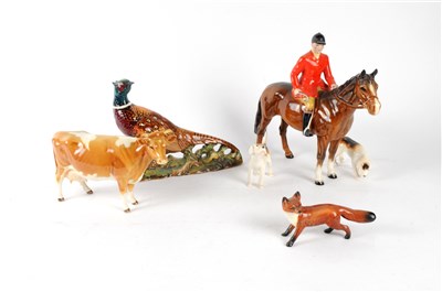 Lot 501 - A collection of Beswick animals