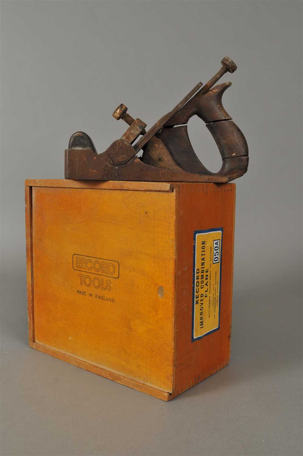 Lot 311 - A boxed Record combination plane and a further Norris plane.