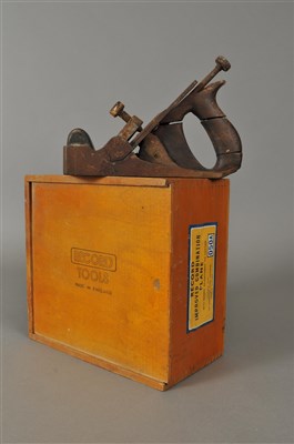 Lot 311 - A boxed Record combination plane and a further Norris plane.