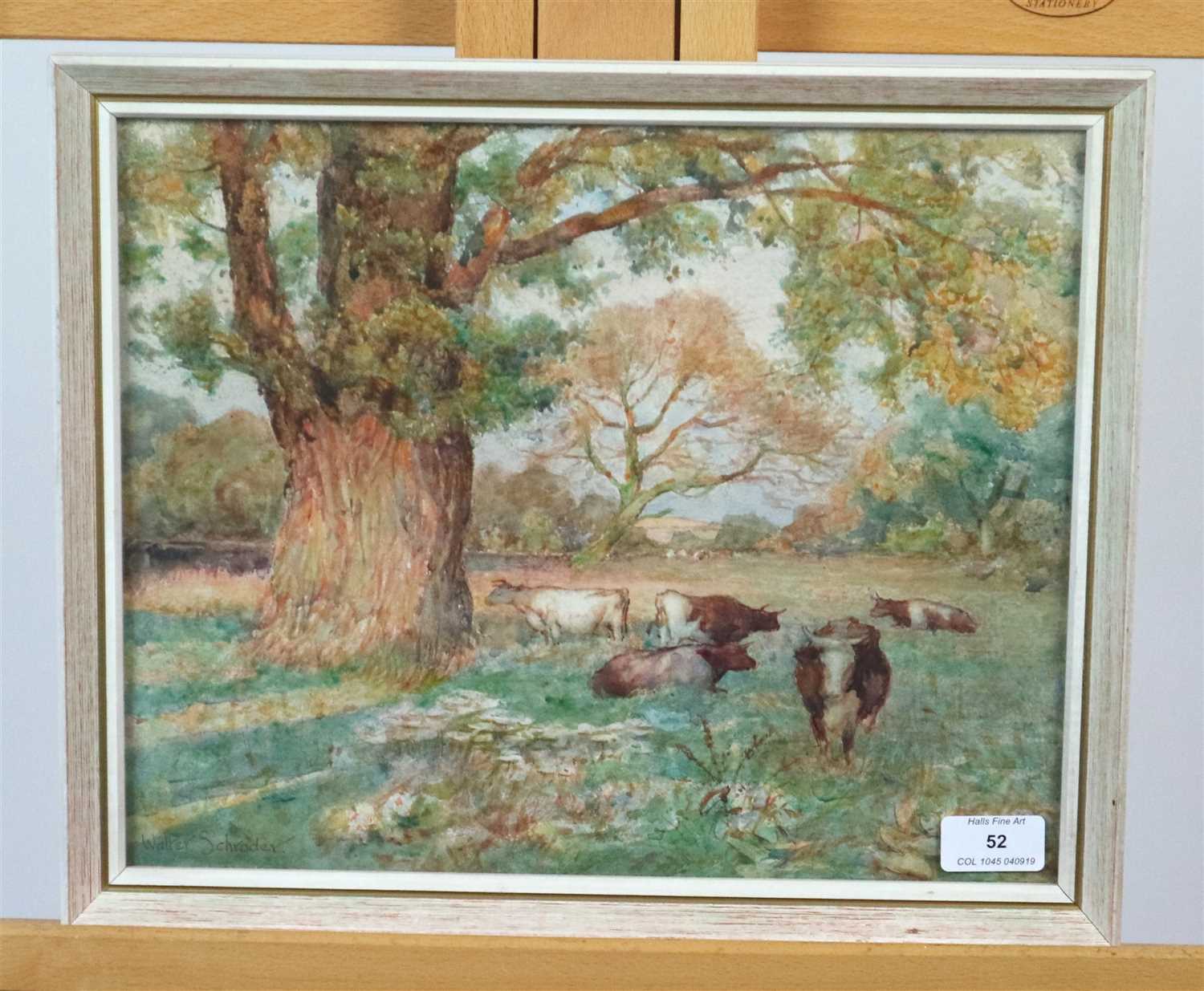 Lot 46 - Walter Schroder watercolours