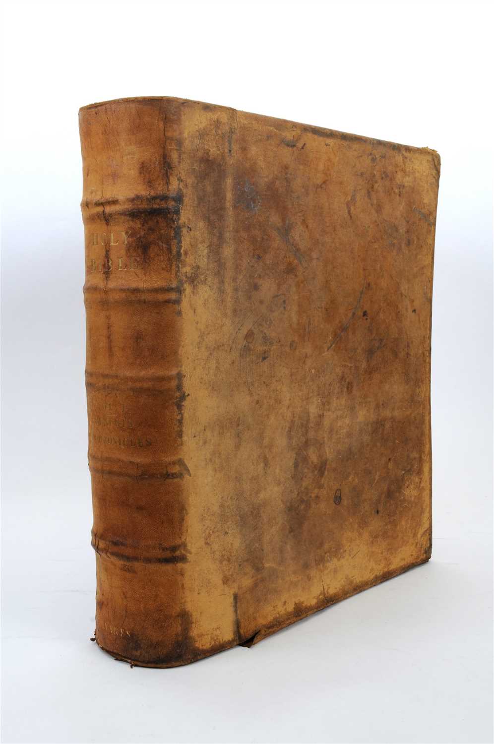 Lot 551 - The Holy Bible, a large scale edition dated 1824