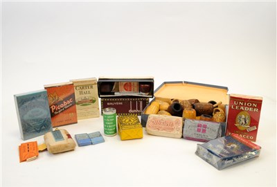 Lot 557 - A large mixed collection of 20th century unopened tobacco and smoking accessories