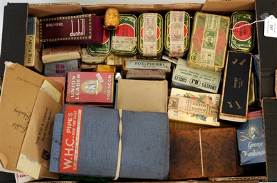 Lot 557 - A large mixed collection of 20th century unopened tobacco and smoking accessories