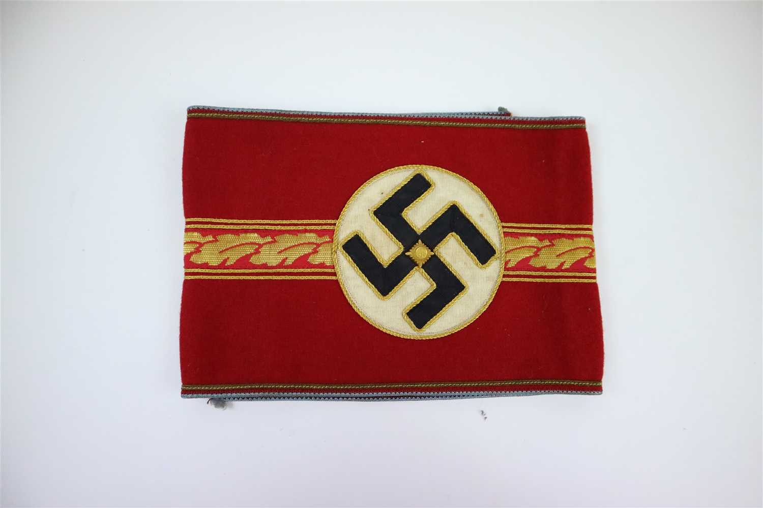 Lot 660 - A German Third Reich NSDAP Ortsgruppenleiter armband