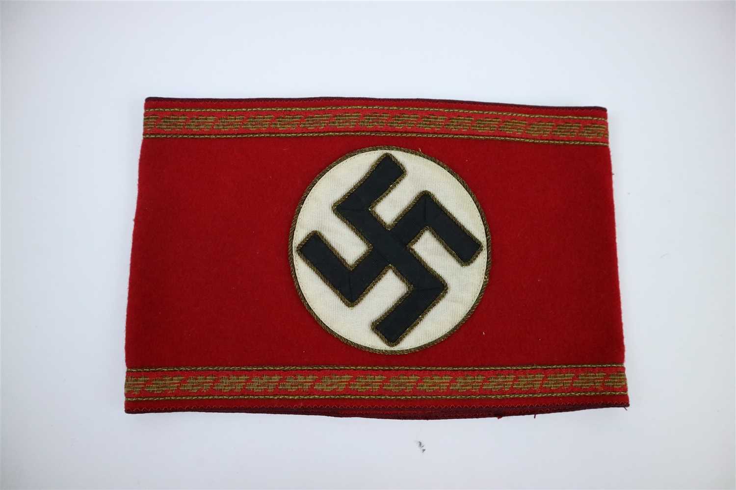 Lot 662 - German Third Reich NSDAP Gauleiter armband