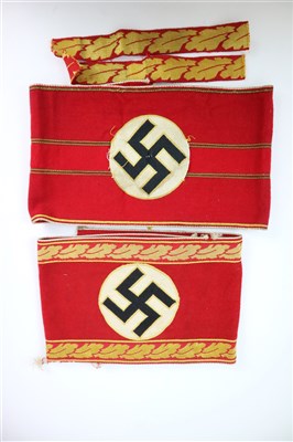 Lot 428 - Two German Third Reich Kreis-level armbands