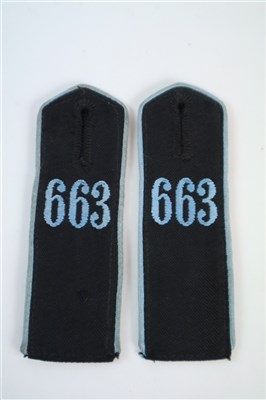 Lot 431 - A pair of unissued German Third Reich Hitler Youth shoulder boards