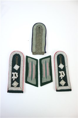 Lot 447 - German Army and Luftwaffebeamte shoulder boards