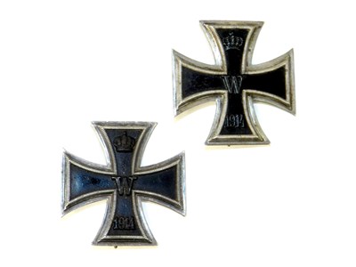 Lot 296 - Two German Iron Cross 1st class