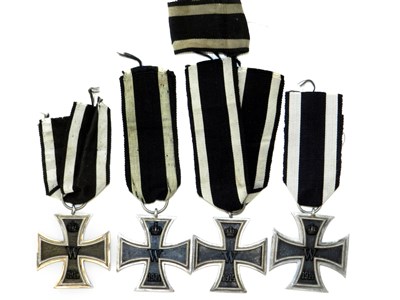 Lot 305 - Four German WWI Iron Crosses - 2nd class