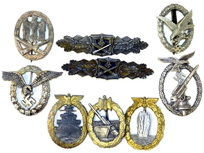 Lot 313 - Reproduction German Third Reich Armed Forces badges