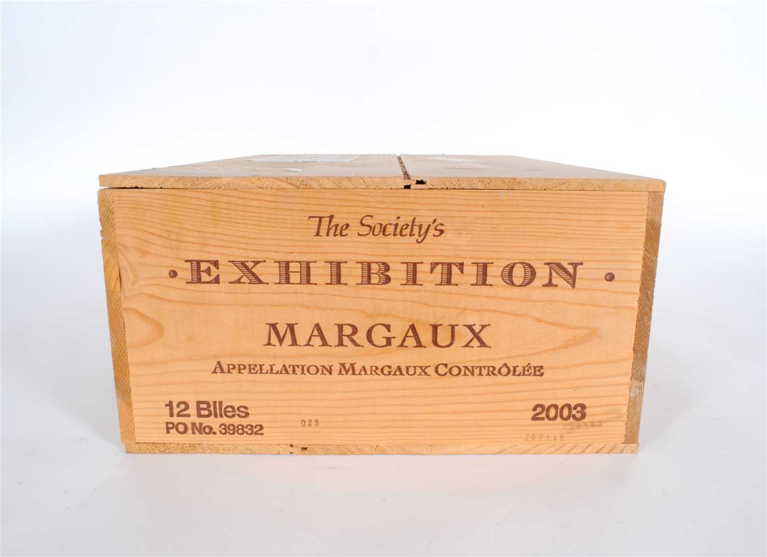 Lot 19 - The Wine Society's Exhibition Margaux 2003 12...