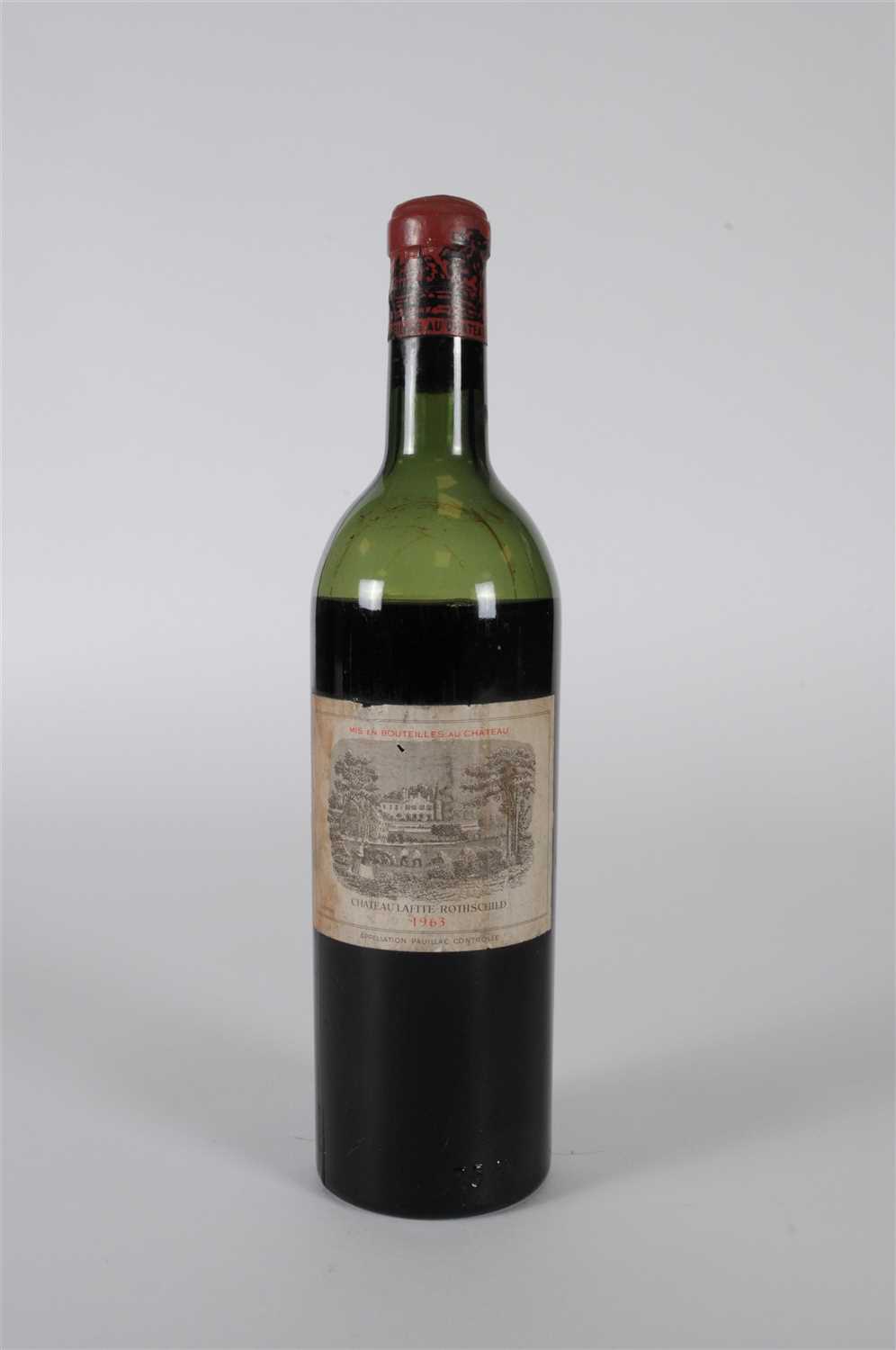 Lot 37 - Chateau Lafite Rothschild 1963 1 bottle ls