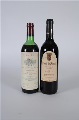 Lot 645 - Spain Box Jean Leon Cabernet Sauvignon 1978 1...