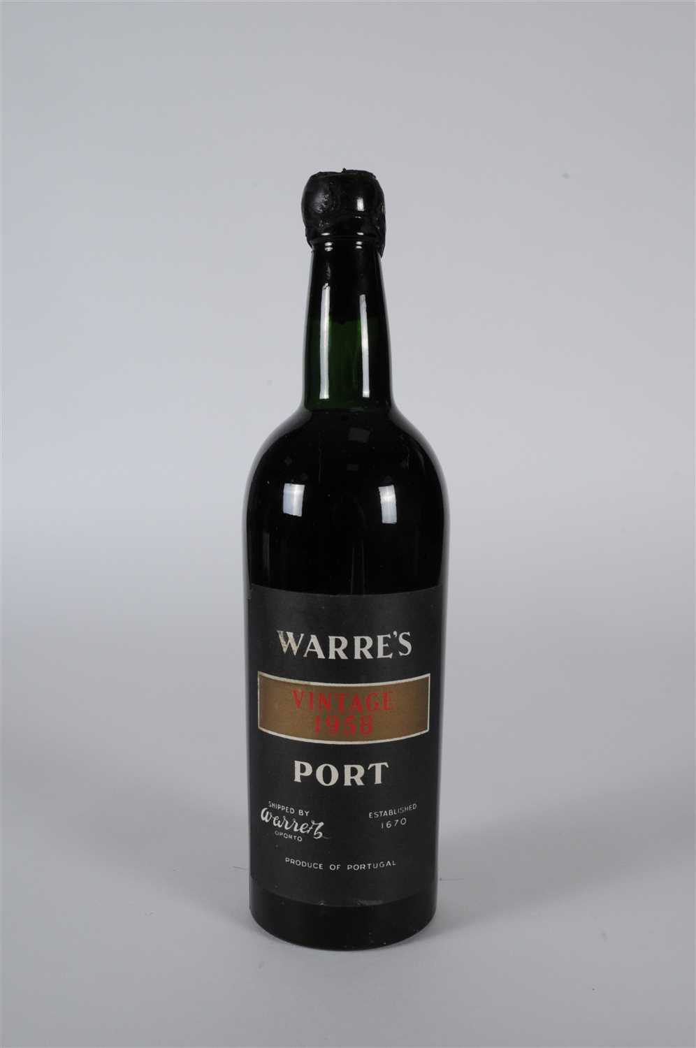 Lot 168 - Warre’s 1958 1 bottle bn, 17.5/20...
