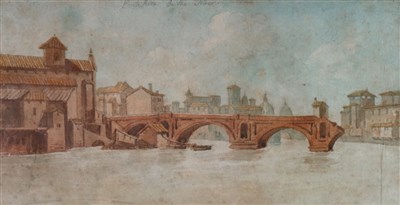 Lot 52 - John 'Warwick' Smith (1749-1831), A General View of Rome