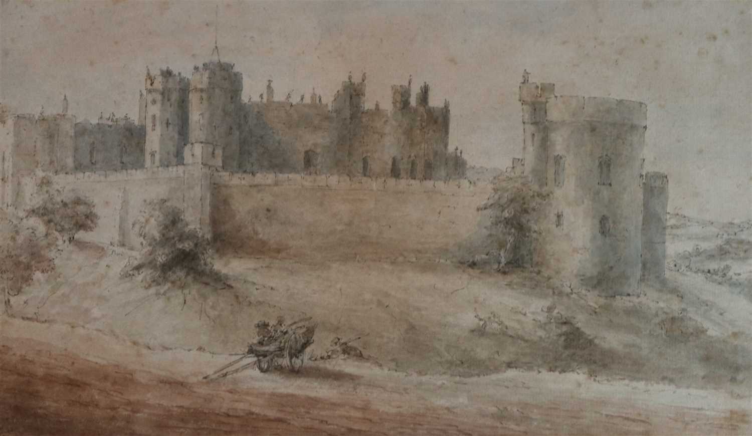 Lot 29 - James Moore (1762-1799), Alnwick Castle