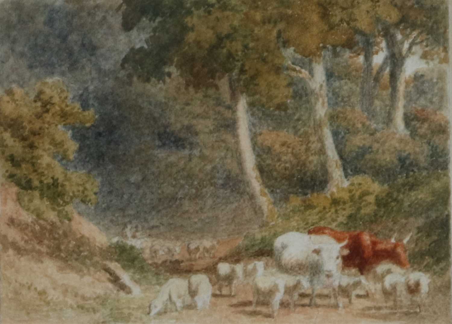 Lot 32 - Robert Hills RA (1769-1844), two watercolours