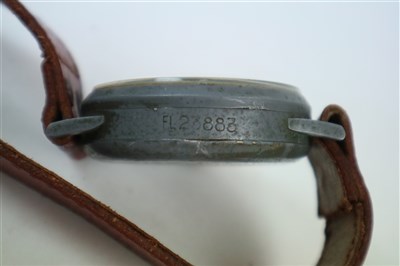 Lot 325 - A Luftwaffe Pilot's watch by Laco