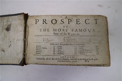 Lot 162 - SPEED MAPS. A Prospect of the Most Famous...