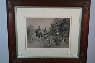 Lot 39 - After Sanderson Wells, hunting print