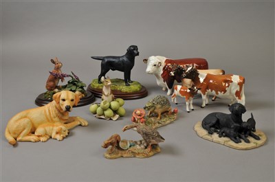 Lot 150 - Collection of Beswick, Border Fine Arts and other animals
