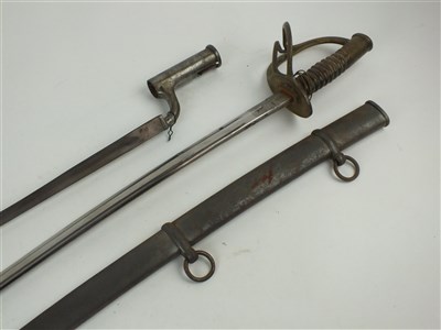 Lot 244 - American Civil War 1860 Pattern Cavalry Sword