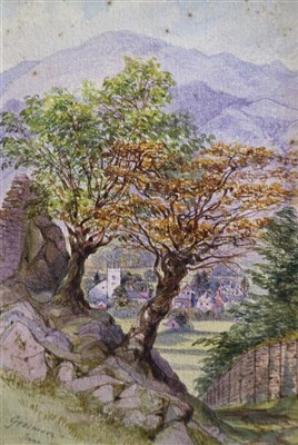 Lot 79 - Collection of 19th century watercolours and sketches of the Lake District