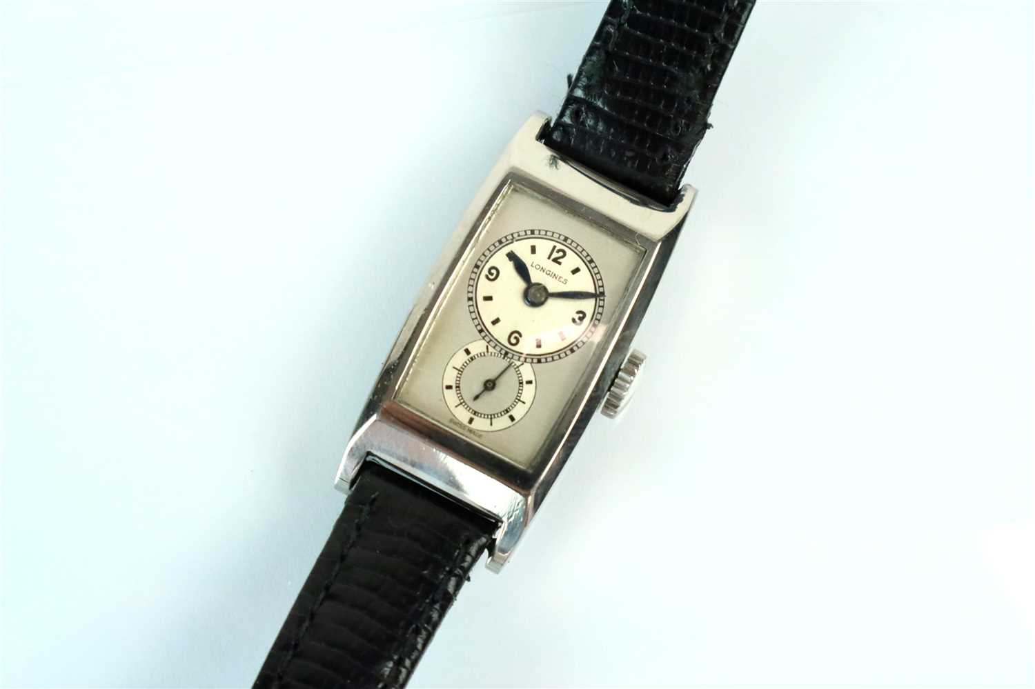 Lot 370 - Longines Duo Dial Doctors Wristwatch