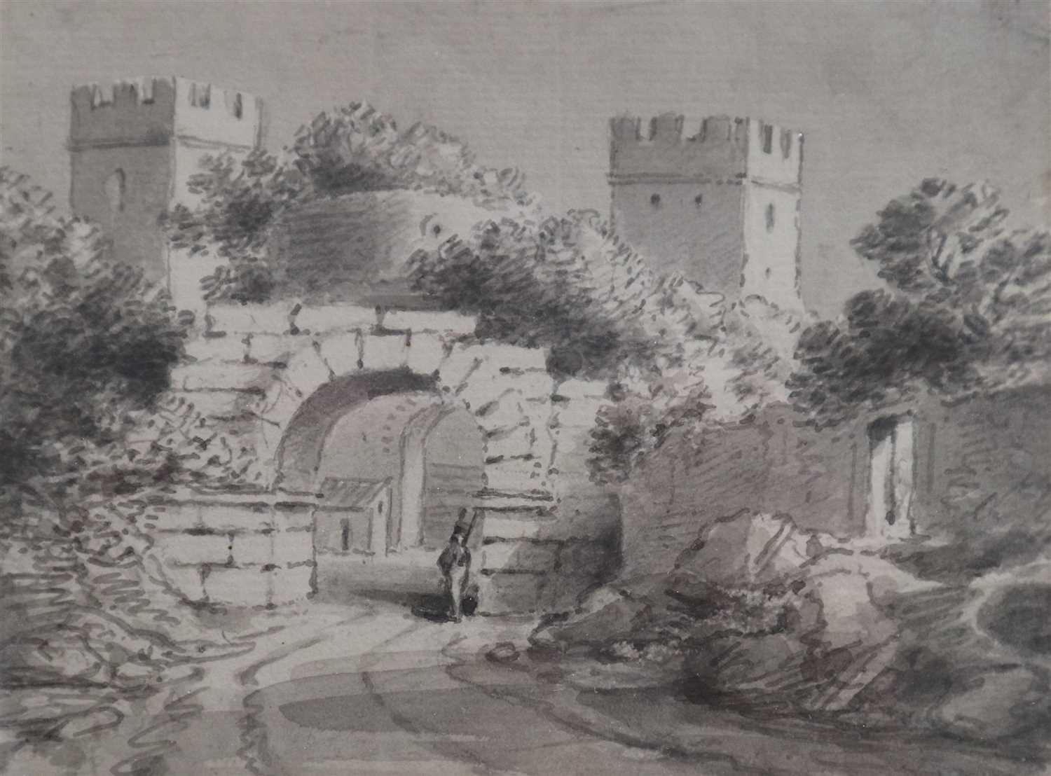 Lot 150 - William Henry Barnard (1769-1818), Two watercolours
