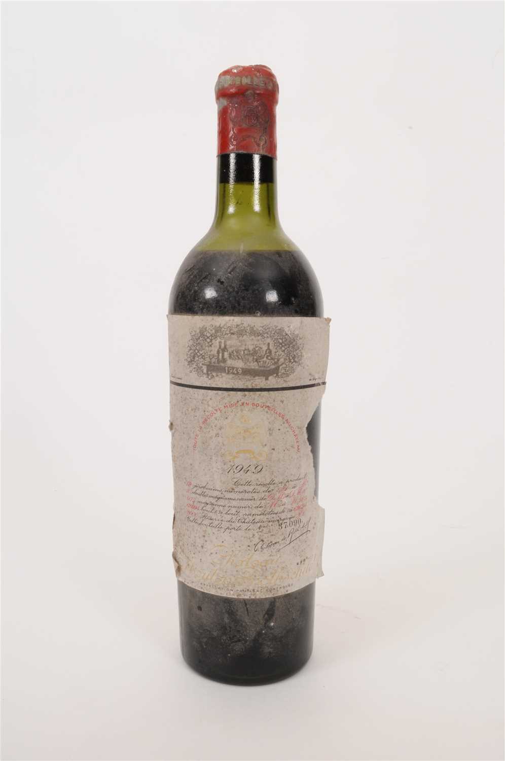 Lot 12 - Chateau Mouton Rothschild 1949 1 bottle, vts,...