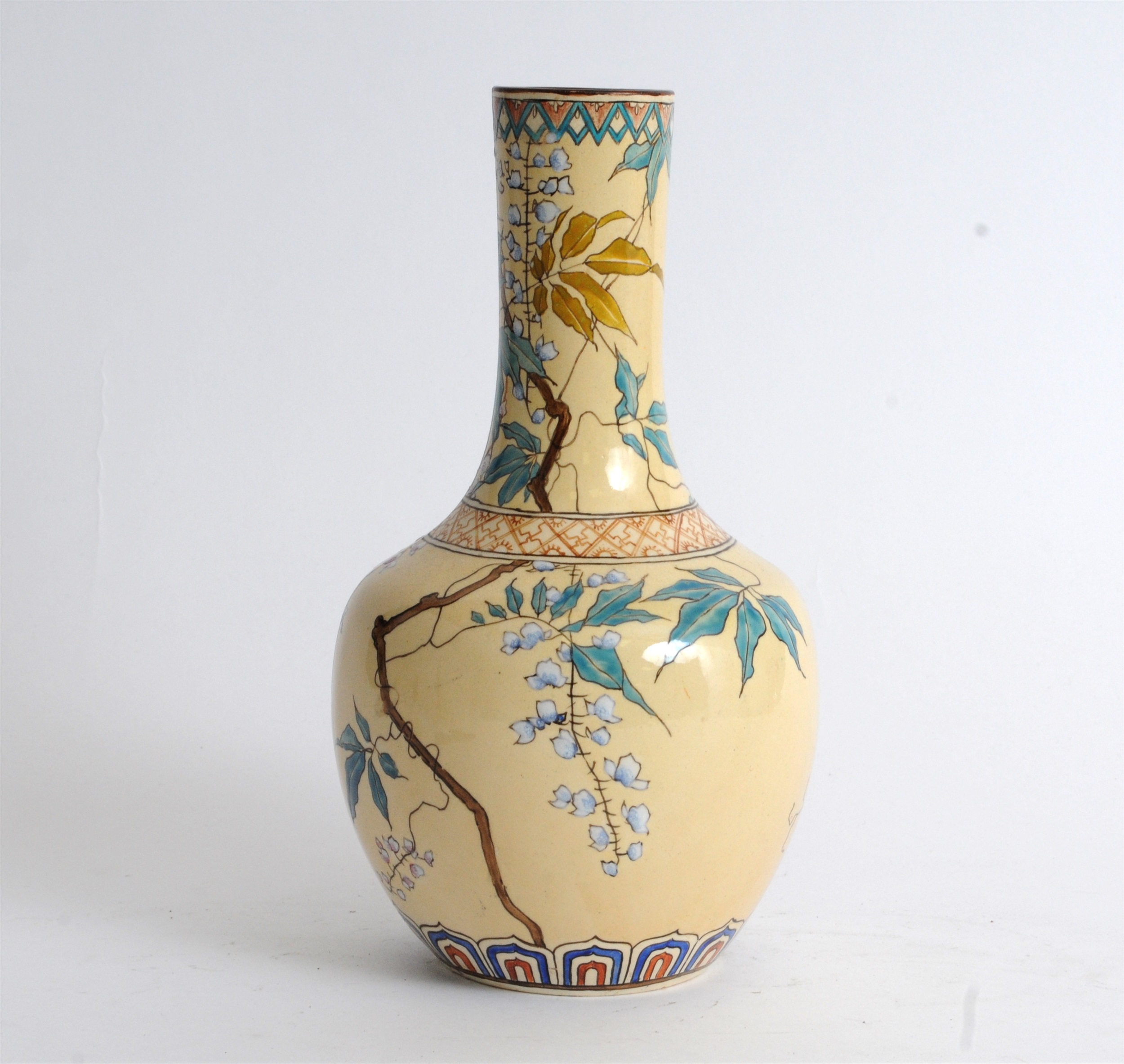 Lot 67 Mintons Art Pottery Studio Kensington vase