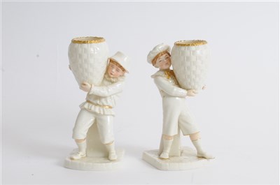 Lot 71 - A pair of Royal Worcester figures