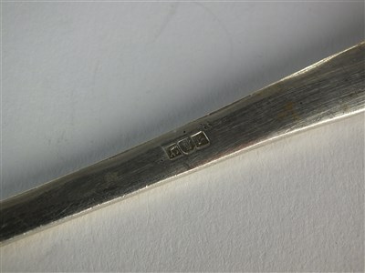Lot 198 - An Egyptian silver sauce boat on stand
