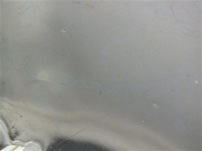Lot 190 - An Egyptian silver salver