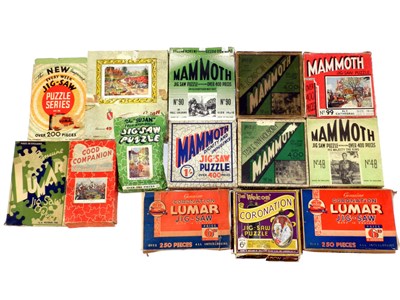 Lot 763 - Fourteen Pre-War Vintage Jigsaws