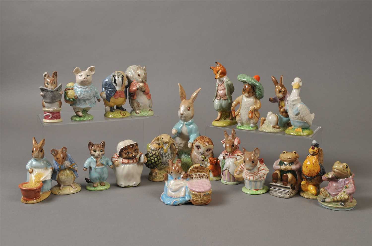 Lot 143 - Collection of Beswick and Royal Albert Beatrix Potter figures