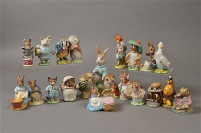 Lot 143 - Collection of Beswick and Royal Albert Beatrix Potter figures