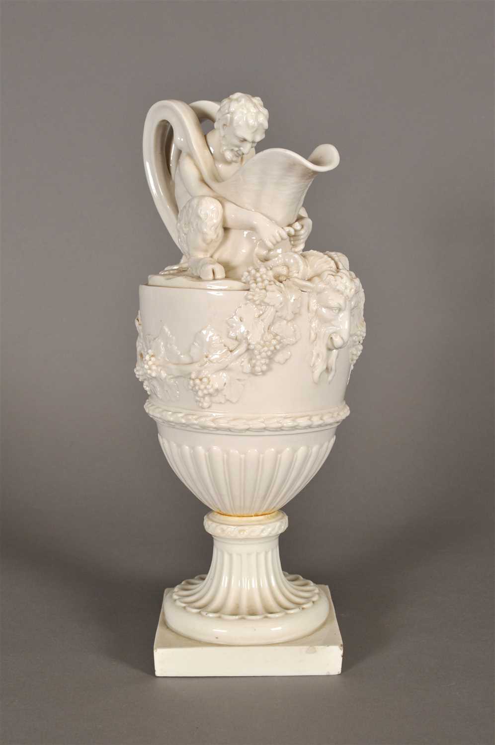 Lot 208 - Mid-19th century Bacchanalian wine jug