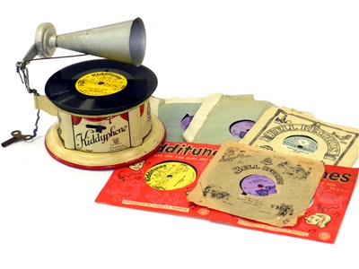 Lot 725 - Bing “Kiddyphone” tinplate Children's Gramophone