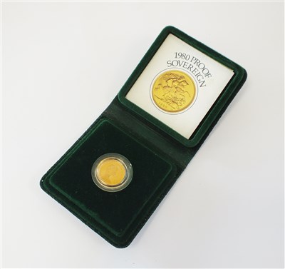 Lot 397 - An Elizabeth II proof sovereign