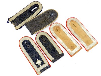 Lot 363 - Six German Third Reich shoulder boards