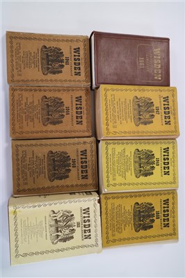 Lot 168 - WISDEN CRICKETERS' ALMANACK, 1944, 45, 46, 47,...