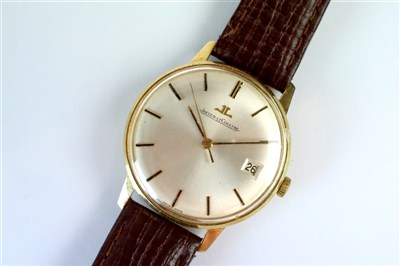 Lot 384 - Jaeger-LeCoultre Gentlemans 18ct Gold Wristwatch